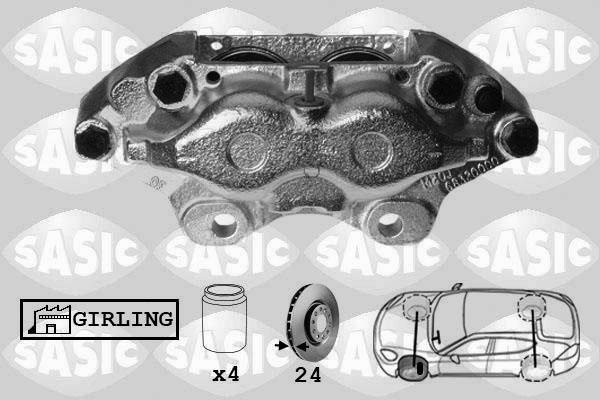 Sasic SCA4030 - Bremžu suports www.autospares.lv