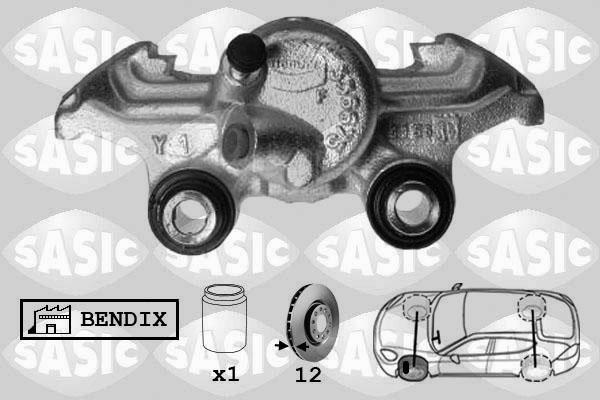 Sasic SCA4032 - Bremžu suports www.autospares.lv