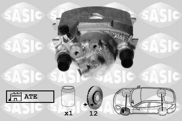 Sasic SCA6004 - Bremžu suports www.autospares.lv