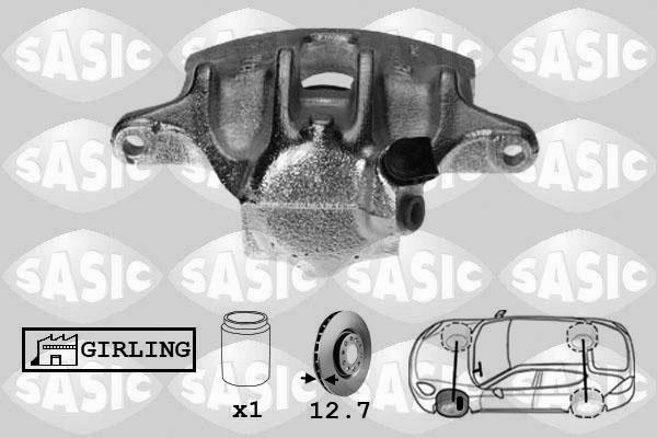 Sasic SCA6006 - Bremžu suports www.autospares.lv