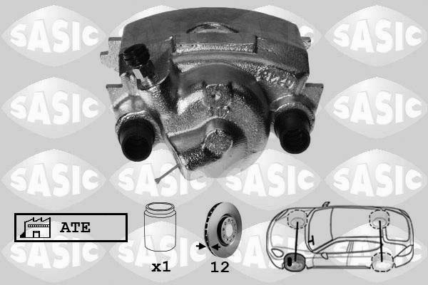 Sasic SCA6196 - Bremžu suports www.autospares.lv