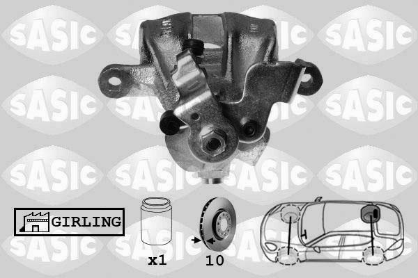 Sasic SCA6143 - Тормозной суппорт www.autospares.lv