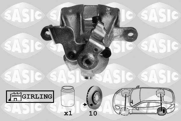 Sasic SCA6142 - Bremžu suports www.autospares.lv