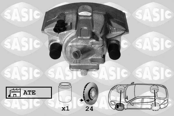 Sasic SCA6152 - Bremžu suports www.autospares.lv