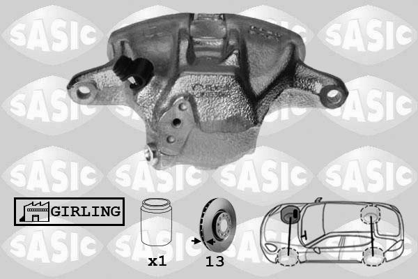 Sasic SCA6169 - Brake Caliper www.autospares.lv