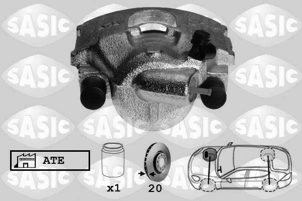 Sasic SCA6189 - Тормозной суппорт www.autospares.lv