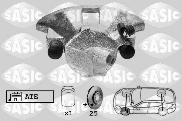 Sasic SCA6184 - Bremžu suports www.autospares.lv