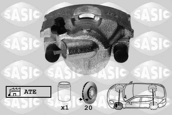 Sasic SCA6188 - Bremžu suports www.autospares.lv