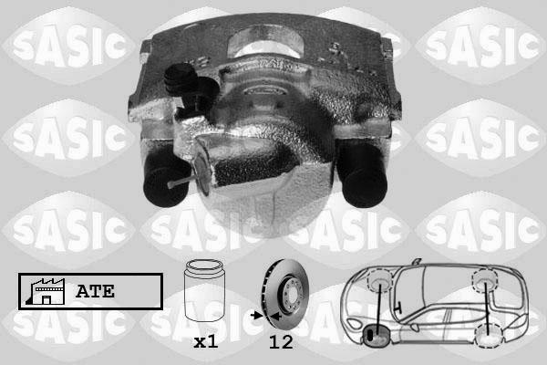 Sasic SCA6124 - Bremžu suports www.autospares.lv