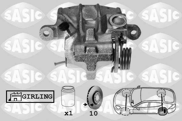 Sasic SCA6126 - Bremžu suports www.autospares.lv