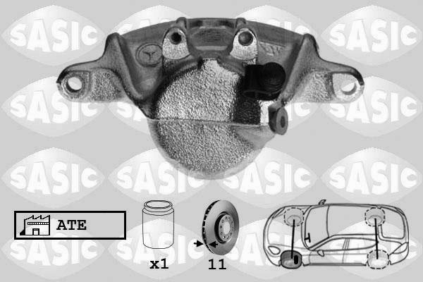 Sasic SCA6250 - Bremžu suports autospares.lv