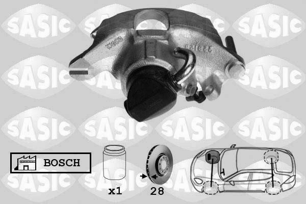 Sasic SCA0095 - Bremžu suports www.autospares.lv