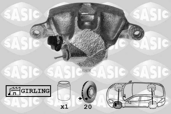 Sasic SCA0048 - Bremžu suports www.autospares.lv