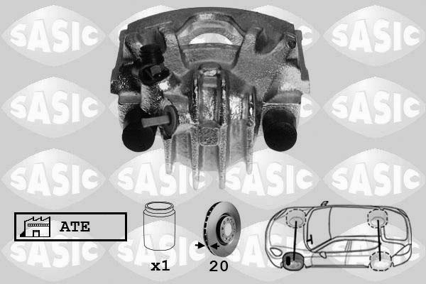 Sasic SCA0050 - Bremžu suports www.autospares.lv