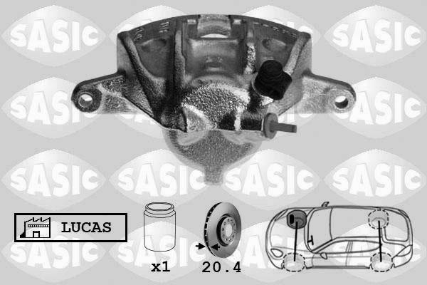 Sasic SCA0089 - Brake Caliper www.autospares.lv