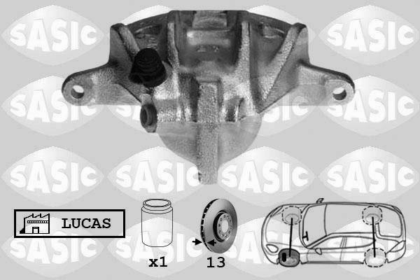 Sasic SCA0086 - Bremžu suports www.autospares.lv