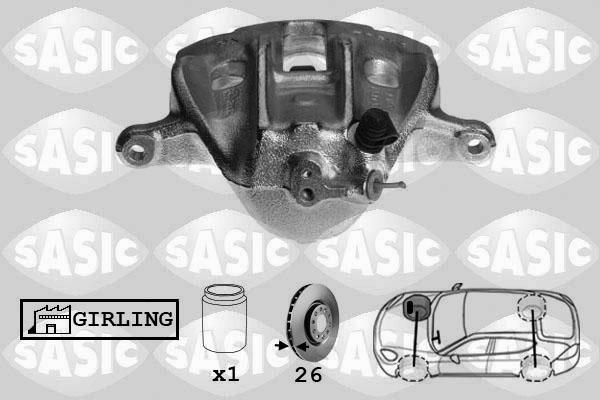 Sasic SCA0081 - Bremžu suports www.autospares.lv