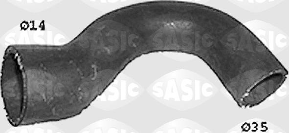 Sasic SWH6842 - Radiatora cauruļvads www.autospares.lv