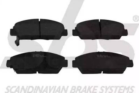 SBS 1501229979 - Brake Pad Set, disc brake www.autospares.lv