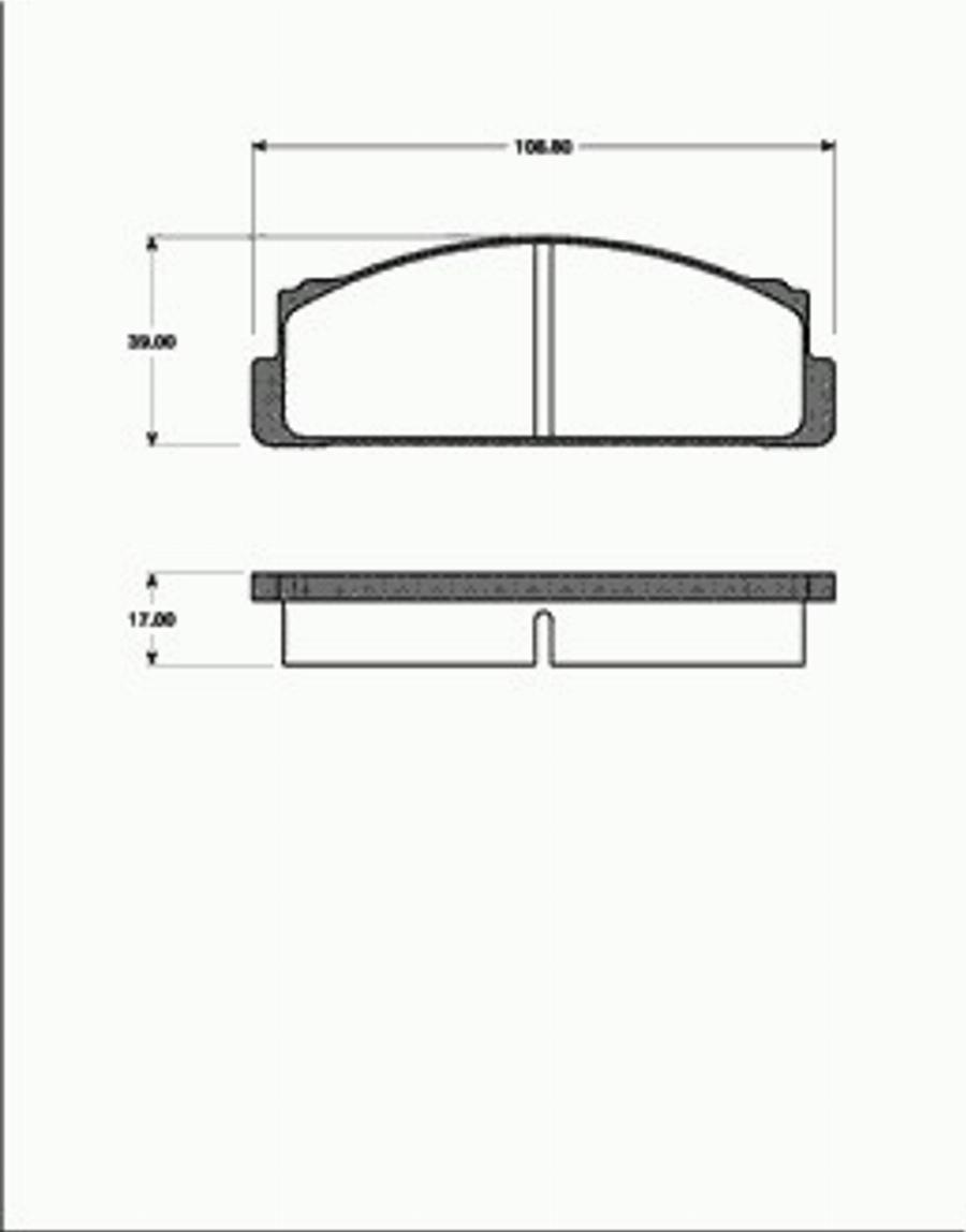 SBS 1501222305 - Тормозные колодки, дисковые, комплект www.autospares.lv