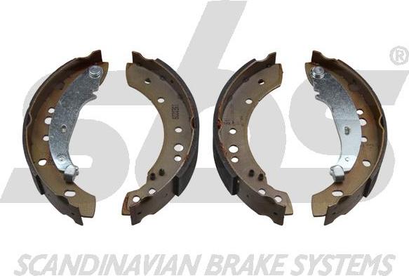 SBS 18492799572 - Brake Shoe Set www.autospares.lv