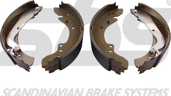 SBS 18492799577 - Brake Shoe Set www.autospares.lv