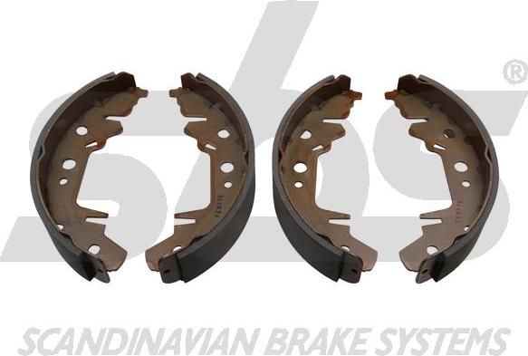 SBS 18492793593 - Brake Shoe Set www.autospares.lv