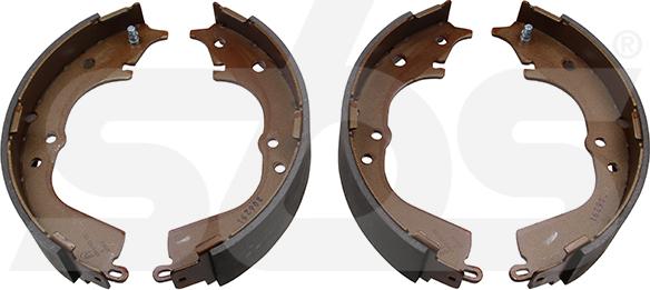 SBS 18492745591 - Brake Shoe Set www.autospares.lv