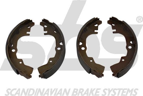 SBS 18492751414 - Brake Shoe Set, parking brake www.autospares.lv