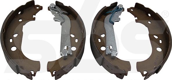 SBS 1849.2719758 - Brake Shoe Set www.autospares.lv