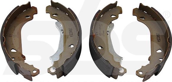 SBS 18492739637 - Brake Shoe Set www.autospares.lv