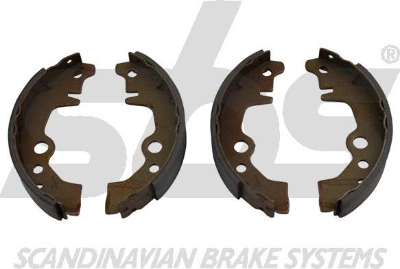 SBS 18492739236 - Brake Shoe Set, parking brake www.autospares.lv