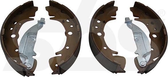 SBS 18492734666 - Brake Shoe Set www.autospares.lv