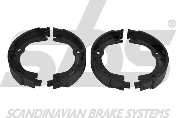 SBS 18492734845 - Brake Shoe Set www.autospares.lv