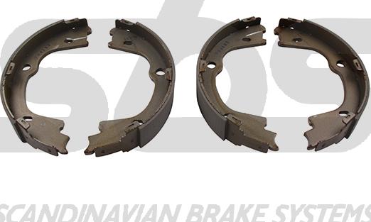 SBS 18492734814 - Brake Shoe Set, parking brake www.autospares.lv