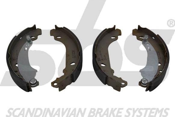 SBS 18492737636 - Brake Shoe Set www.autospares.lv