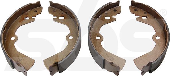 SBS 18492722464 - Brake Shoe Set www.autospares.lv