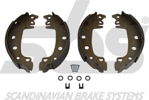 SBS 18512723285 - Brake Shoe Set www.autospares.lv