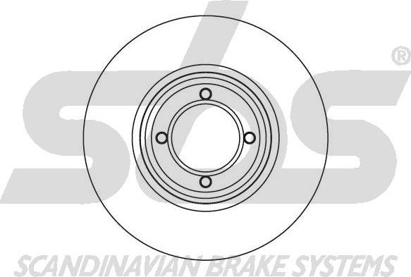 SBS 1815209906 - Bremžu diski www.autospares.lv