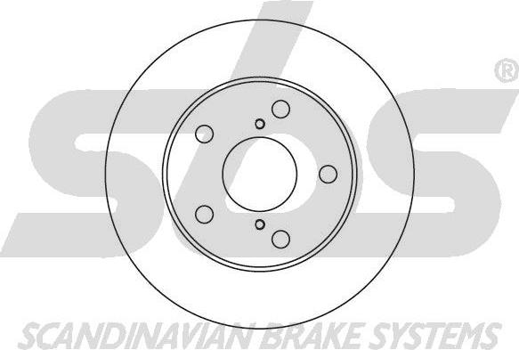 SBS 1815204555 - Bremžu diski autospares.lv