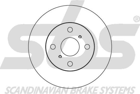 SBS 1815204515 - Bremžu diski www.autospares.lv