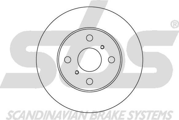 SBS 1815204535 - Bremžu diski www.autospares.lv