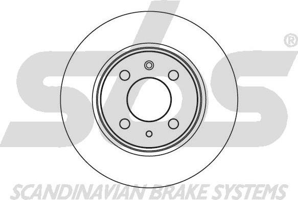 SBS 1815204105 - Bremžu diski www.autospares.lv