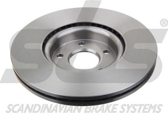 SBS 1815204849 - Brake Disc www.autospares.lv