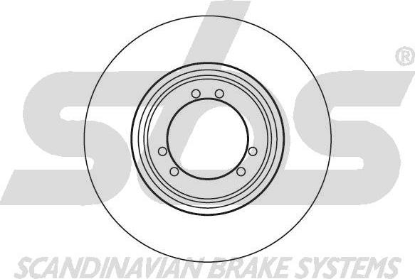 SBS 1815201905 - Тормозной диск www.autospares.lv