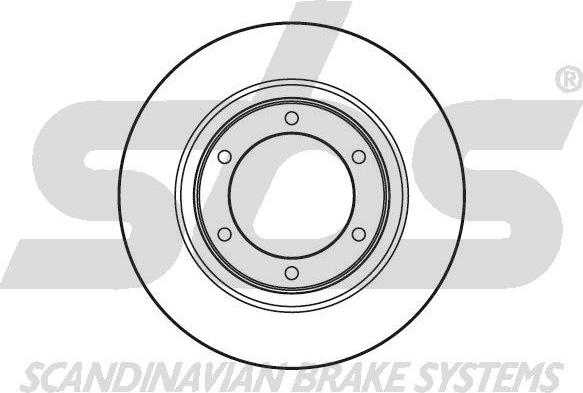 SBS 1815201901 - Тормозной диск www.autospares.lv