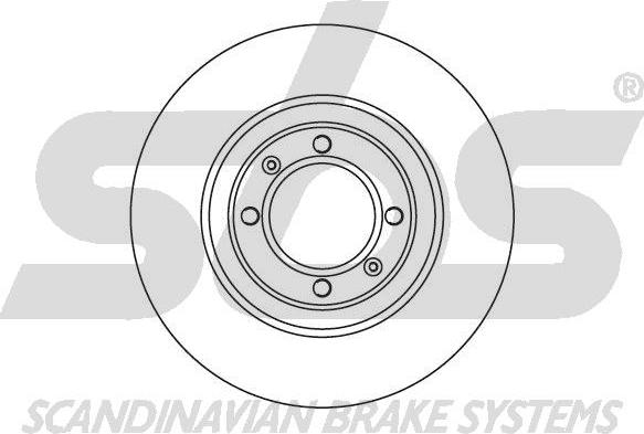 SBS 1815201006 - Тормозной диск www.autospares.lv