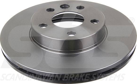 SBS 1815202545 - Brake Disc www.autospares.lv