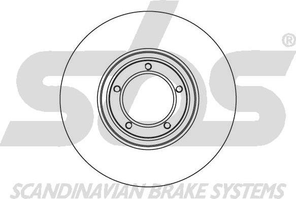 SBS 1815202518 - Bremžu diski www.autospares.lv