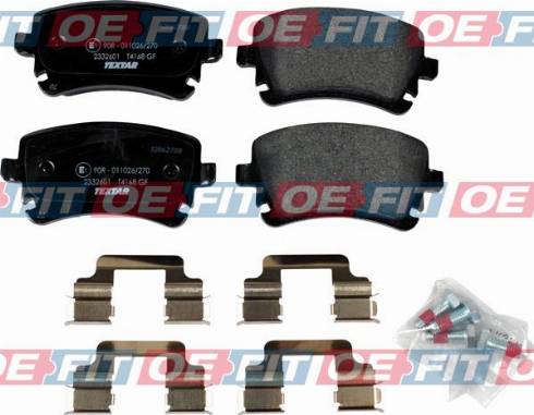 Schaeferbarthold 315 04 107 03 23 - Brake Pad Set, disc brake www.autospares.lv